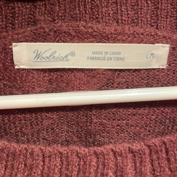 Woolrich “fig duck” sweater size large. Mohair and wool. - Picture 2 of 4